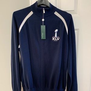 Blue and white Super Bowl from XLV new size XL